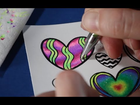 How to use gel pens for coloring: Another coloring tip for gel pens by ...
