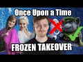 When once upon a time made a sequel to frozen