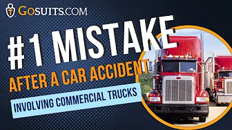 What is the Number One Mistake After a Car Accident Involving a Commercial Trucks?