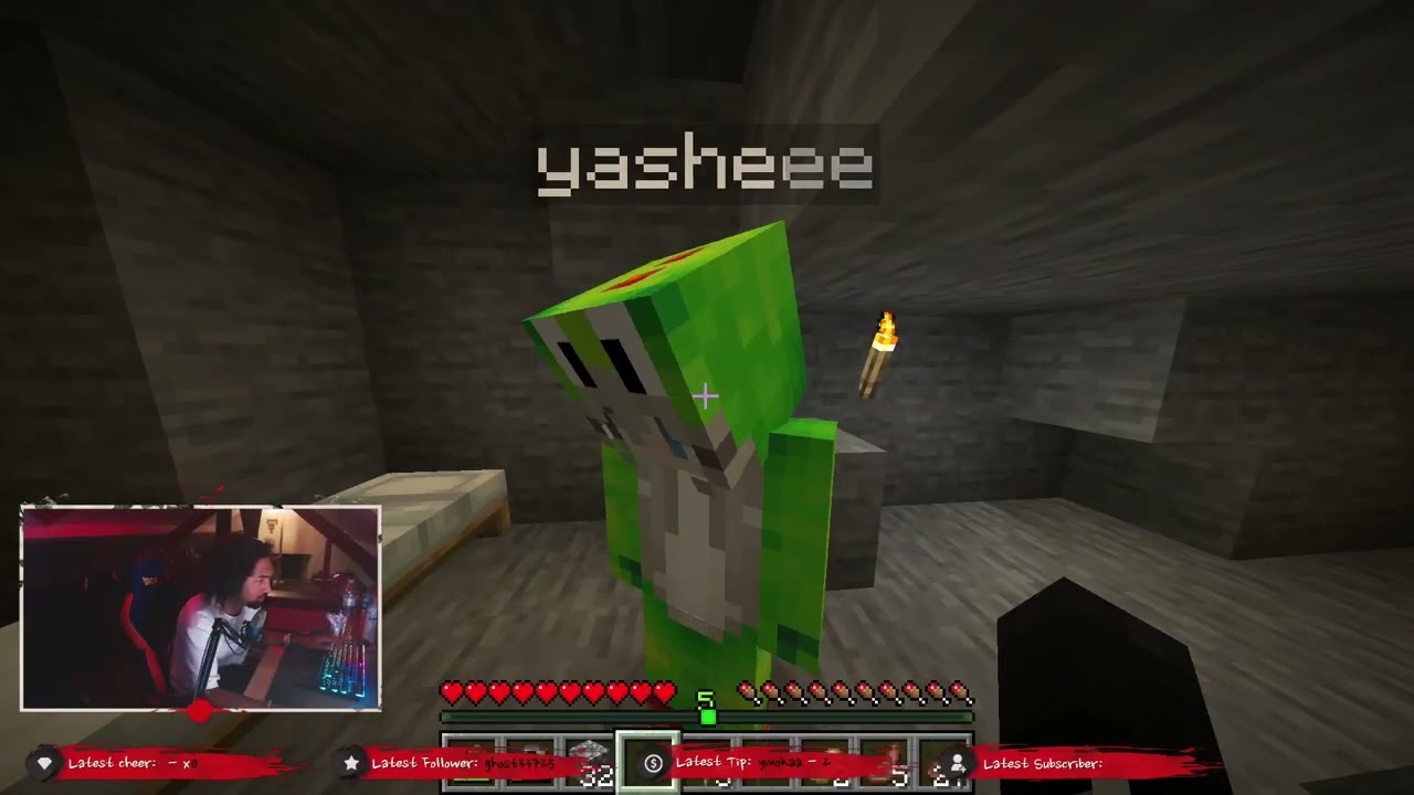 Couple Minecraft Therapy #1 | Wifey streaming debut @yasheexe │Stream Re-Upload│
