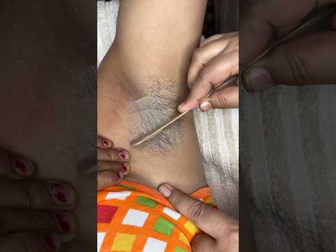 Armpit waxing benifits/ Waxing tutorial/ #waxing #armpitwaxing #skincare #ricawax @pummybeautyworld
