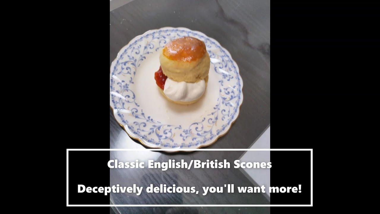 Classic British Scones. Easy to make. So light and soft inside! Deceptively delicious! You - d