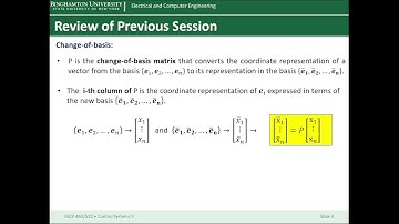 Linear Algebra: Linear Operators