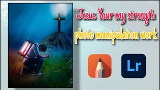 photo manipulation in mobile ll new consept photoediting  ll Jesus consept photo editing screenshot 5