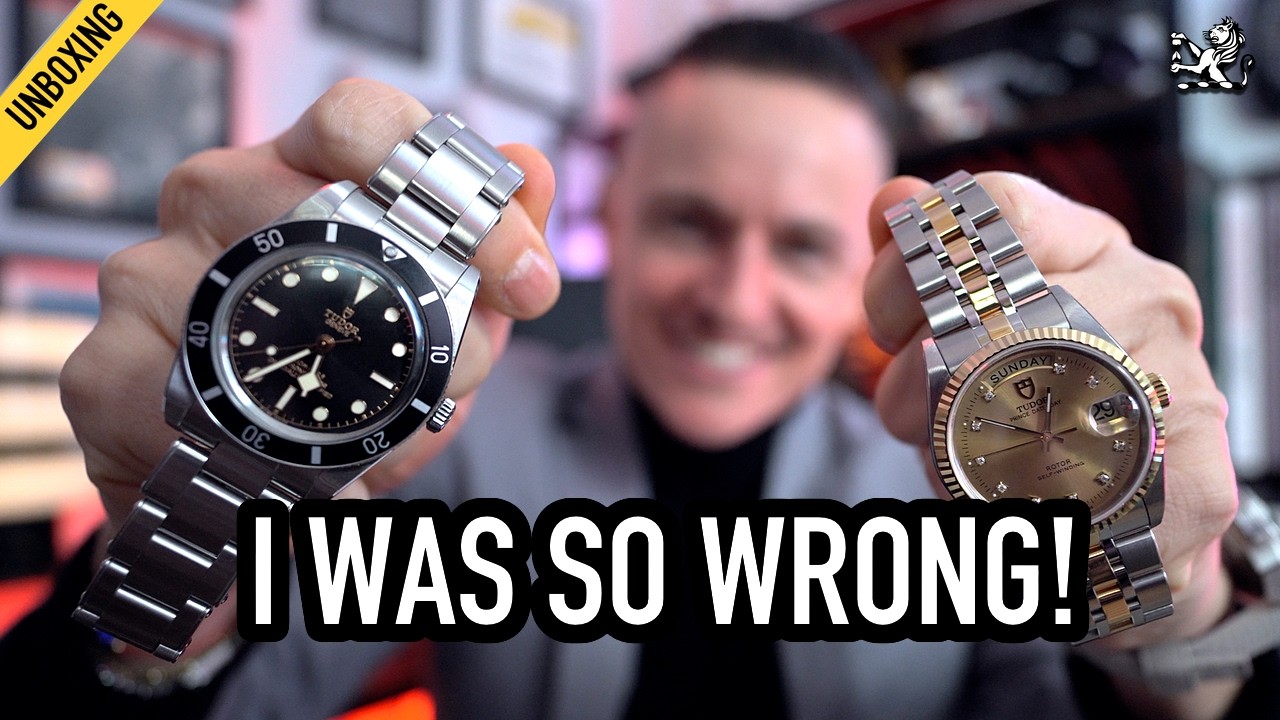 I Was WRONG About New Tudor Black Bays + Unboxing ANOTHER Day-Date (The Best Rolex Alternative)