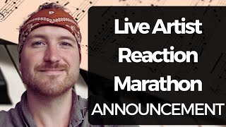 Live Artist Reaction Marathon – YOU Pick the Lineup! #ren #dimash #nightwish #tool #thewarning