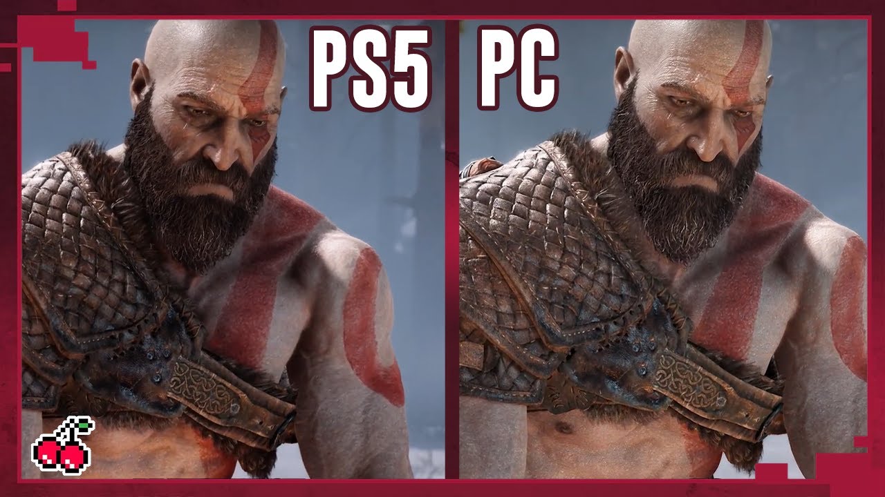 God of War PC vs PlayStation 5: video comparison highlights minor