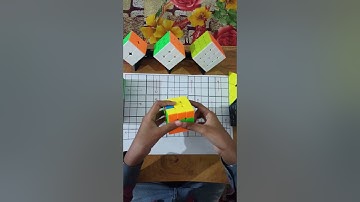 How to solve 3/3 Rubik