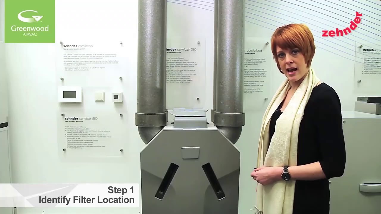 Filter Replacement for ComfoAir 350 & 550 Heat Recovernewy