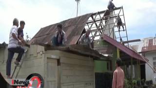 7 rumah hancur diterjang angin puting beliung di Pekalongan, 1 orang teluka - iNews Siang 02/02