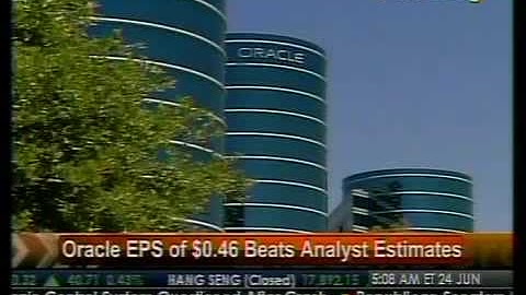 Oracle EPS Of $0.46 Beats Analyst Estimates - Bloomberg