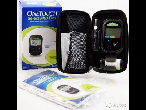 Распаковка Глюкомтра OneTouch Select® Plus и тест-полосок