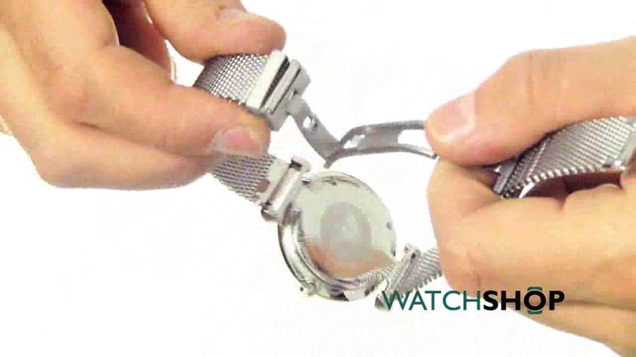 emporio armani watch strap adjustment