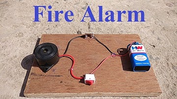 How to make Fire Detector Alarm at home || Very Simple ||
