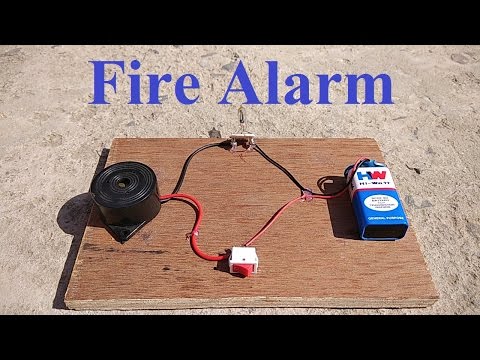 How to make Fire Detector Alarm at home || Very Simple ||