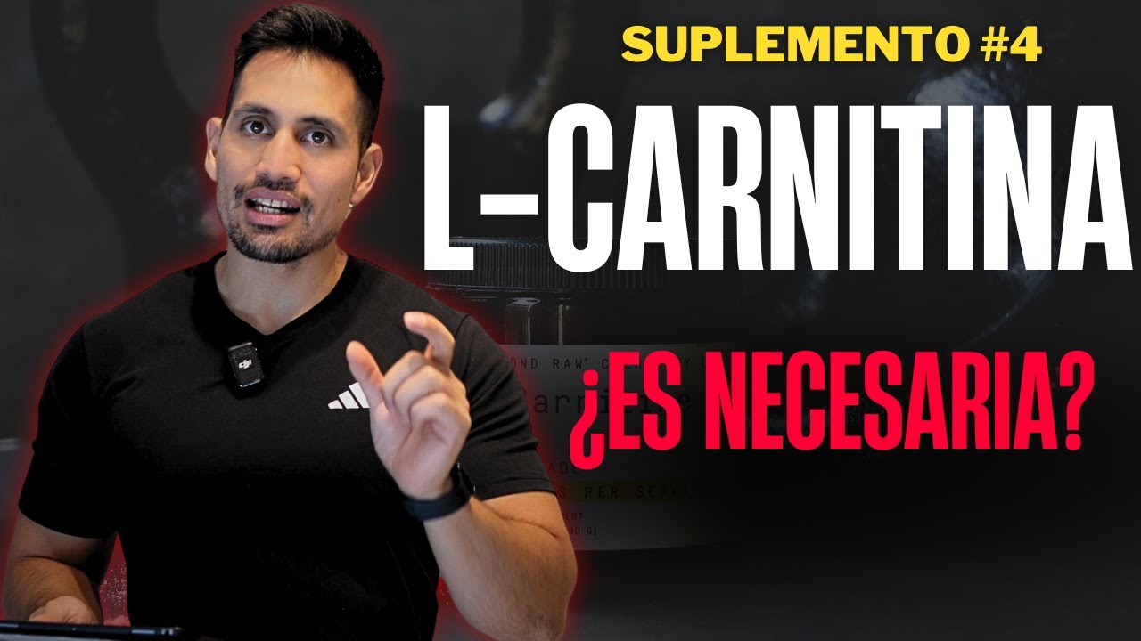 como tomar la l-carnitina para ganar masa muscular El ÚNICO video sobre L-CARNITINA que NECESITAS ver