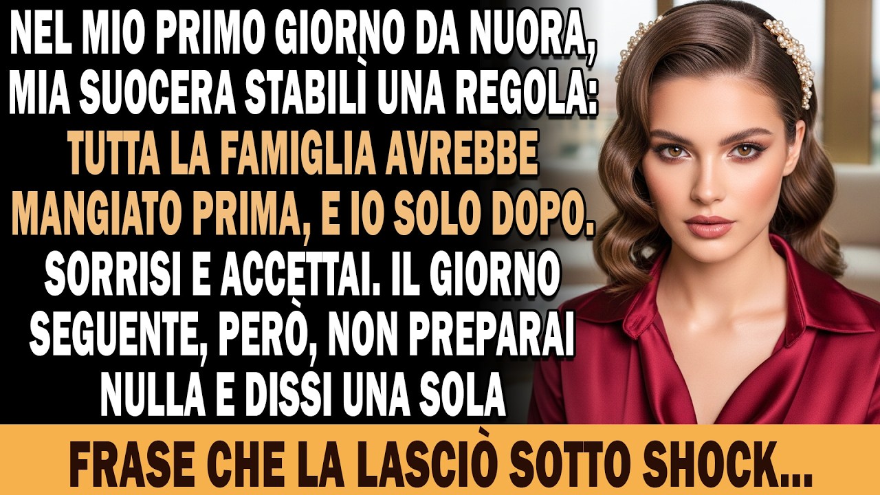 La mia prima notte di nozze non è finita con un abbraccio. Mia suocera è entrata in camera con un quaderno logoro e mi ha detto: “Tu sei la nuora, il tuo posto è il più basso. Mangerai solo quello...