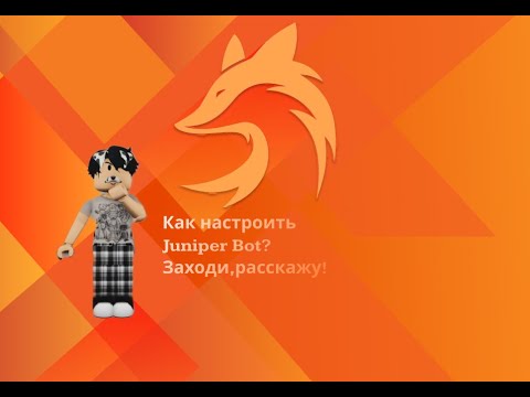 Как настроить  Juniper Bot?Я вам в этом помогу!*ПОДРОБНО РАССКАЗАЛ*