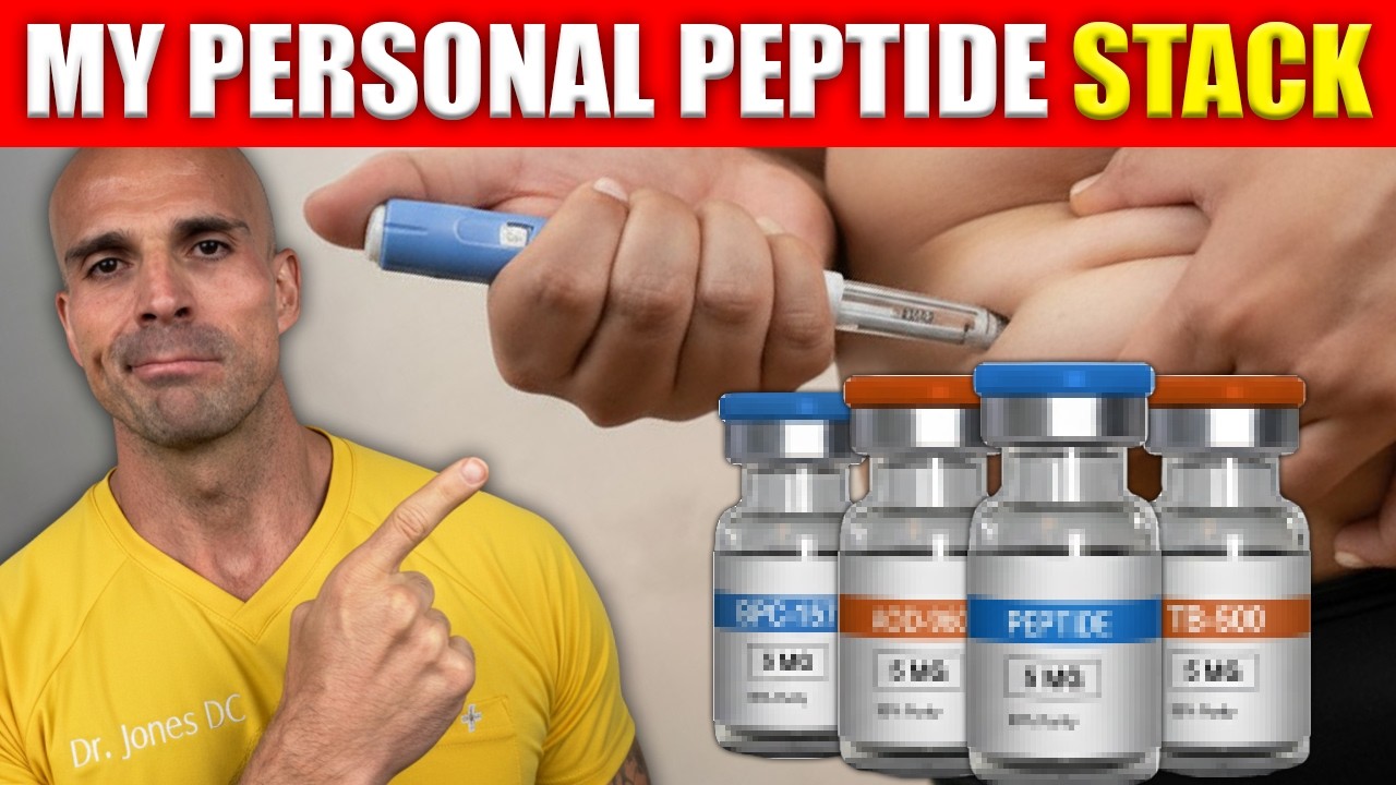 Врач объясняет, какие пептиды он лично принимает и почему.