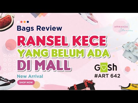 BARU LAUNCHING LANGSUNG MELEDAK❗❗  | ART643 REVIEW TAS GOSH by ARWANDA Stories 💕. 