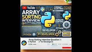 Python Interview Question || Sort 1st half in Asc order and 2nd half in Desc order  || Data Analyst