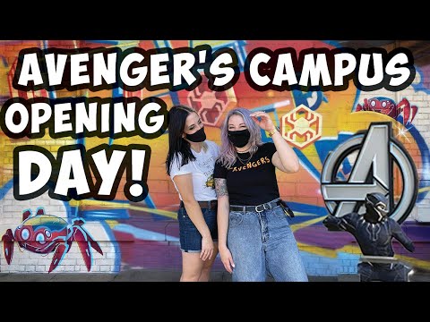 Avenger's Campus Opening Day - Disney California Adventure 2021