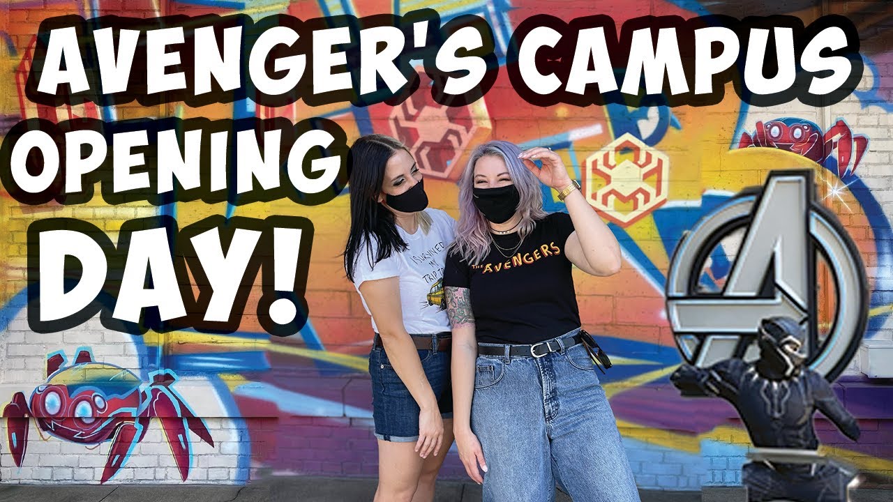 Avenger's Campus Opening Day - Disney California Adventure 2021