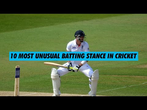 Most Unusual Batting Stance in Cricket | Cricek unusual batting stance in cricket watch online