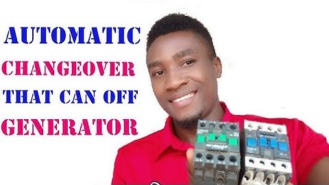 AUTOMATIC CHANGEOVER THAT CAN OFF  GENERATOR
