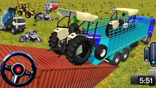 Truck - Bike Game 🛑 | Tractor Simulator 3D Game | Truck Loading Bike | प्रीमियम Game Video | screenshot 3