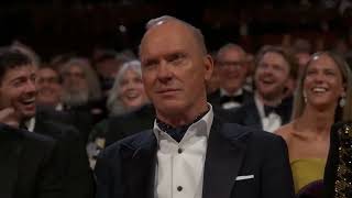 Oscars 2024 - Arnold Schwarzenegger and Danny Devito call out Michael Keaton