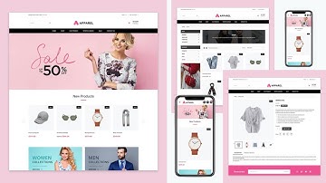 magento free theme / magento 2 theme free download | Apparel Multipurpose Responsive Free Theme
