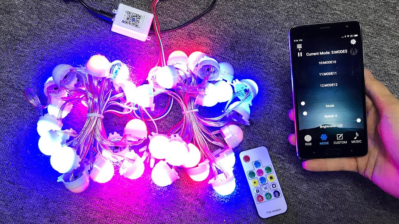 12v Digital Music Christmas Individually Addressable