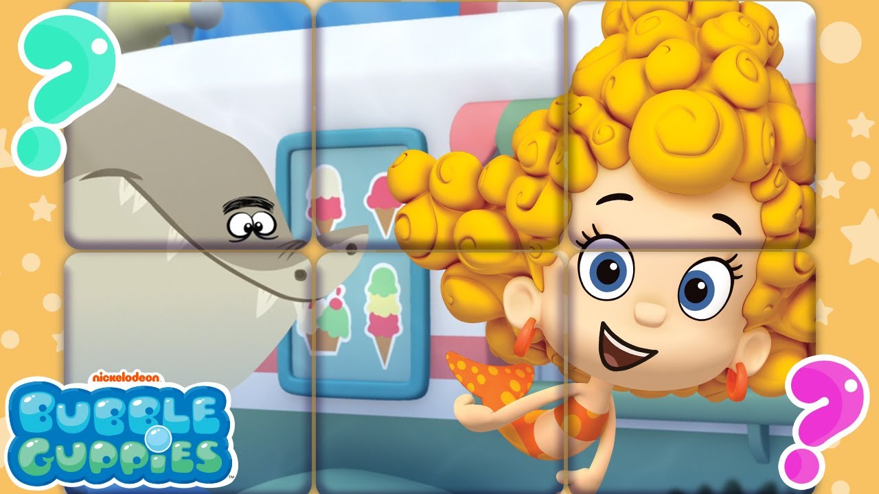Play a Water-iffic Slide Puzzle Game with Deema! 🧩 | Bubble Guppies