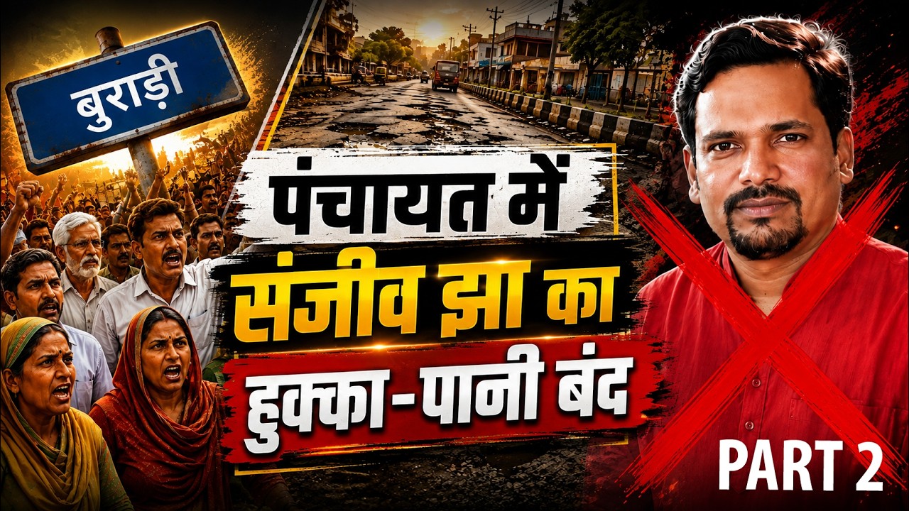 Burari Mahapanchayat Part-2 | Panchayat Mein Sanjeev Jha Ka Hukka Pani Band? #burari