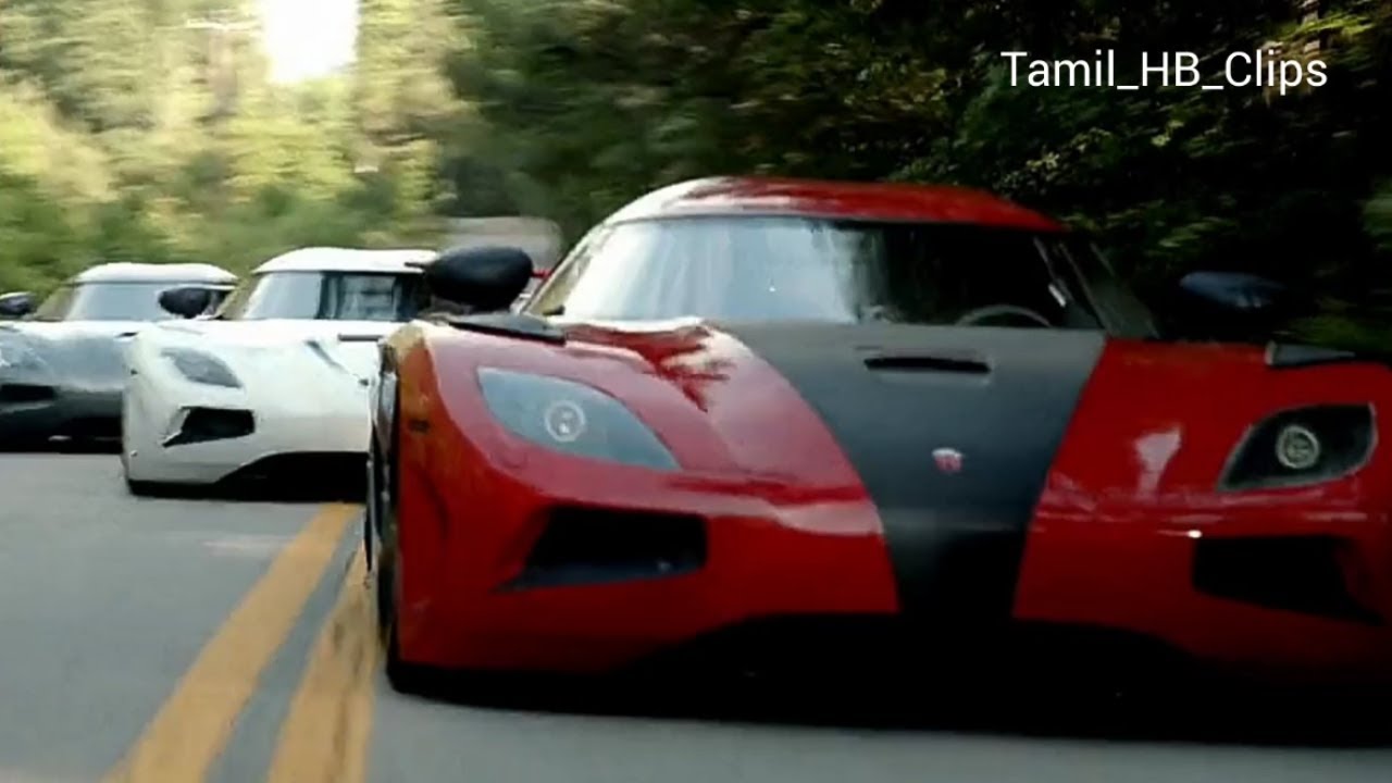 Need For Speed Movie Highways Car Race Scene In Tamil