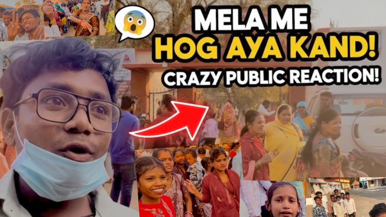 MELA ME HO GAYA KAND! CRAZY 🤪 PUBLIC REACTION! // prank videos Funny public reaction #mela #funny 