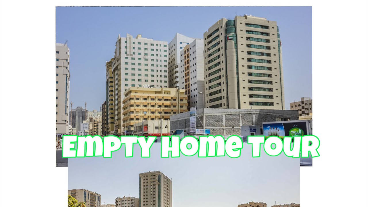 Moving to new home || unfurnished 2BHK home tour# UAE