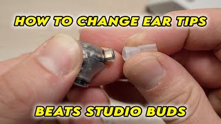 Beats Studio Pro : How To Change Ear Tips