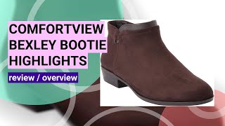 Comfortview Bexley Bootie Review: Perfect Wide Width Fit?