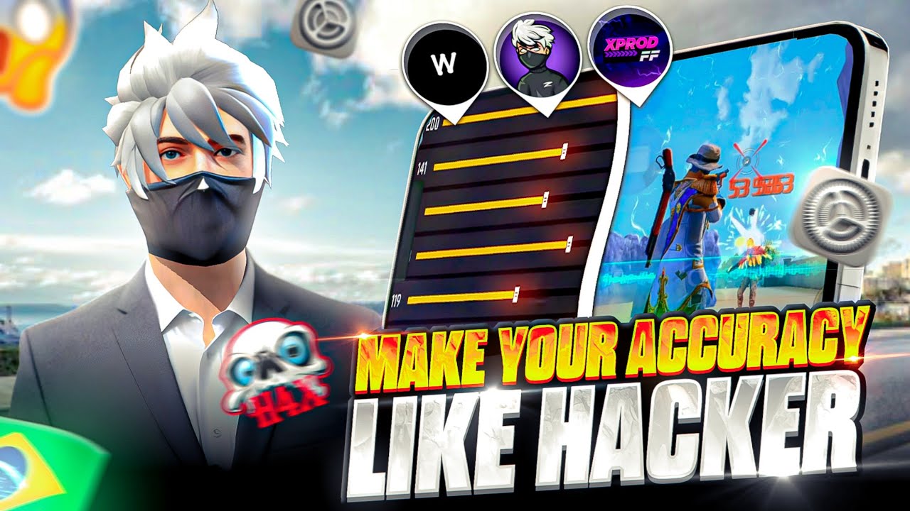 MAKE YOUR ACCURACY LIKE BRAZILIAN 🇧🇷 PLAYER 😱💯 || MAKE YOUR ACCURACY LIKE HACKER 🤯 || FREE FIRE