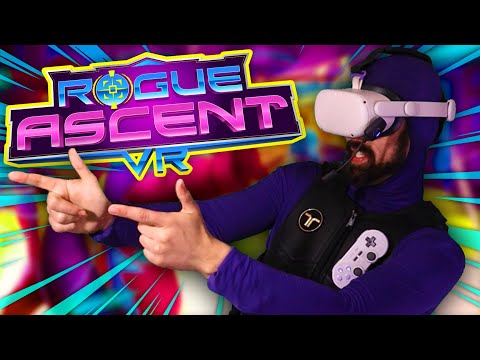 This Quest 2 Handtracking Game is AWESOME! - Rogue Ascent VR