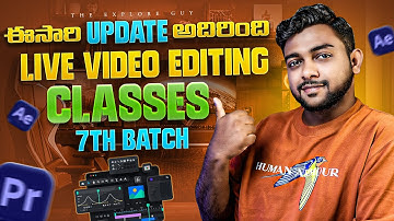 Unlock Your Creativity: Join Our 7th Batch Video Editing Course in Telugu!