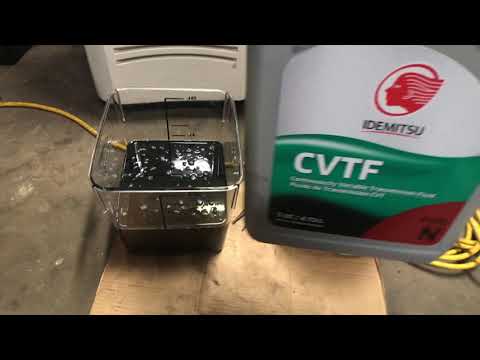 Nissan Versa SV 1.6L 2012 - CVT Transmission Flush, Filter Changes, and More