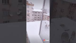 تلج تلج عم تشتي الدنيا تلج ⛄ أجواء إسطنبول