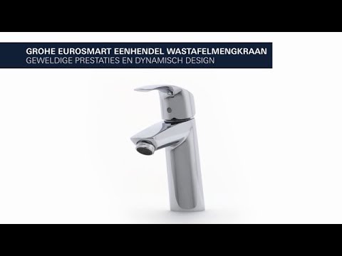 Grohe Eurosmart Mitigeur de lavabo M-Size avec EcoJoy, chrome
