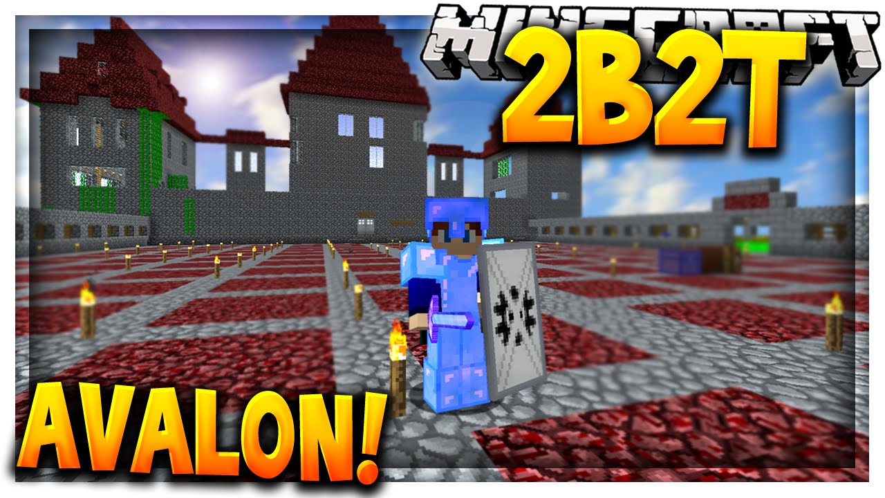 2b2t: TOURING GRIEFED AVALON CITY MONUMENT!? | 2b2t Server (OLDEST SERVER IN MINECRAFT)