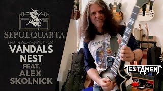 Смотреть клип Sepultura Feat. Alex Skolnick, Testament & Metal Allegiance - Vandals Nest