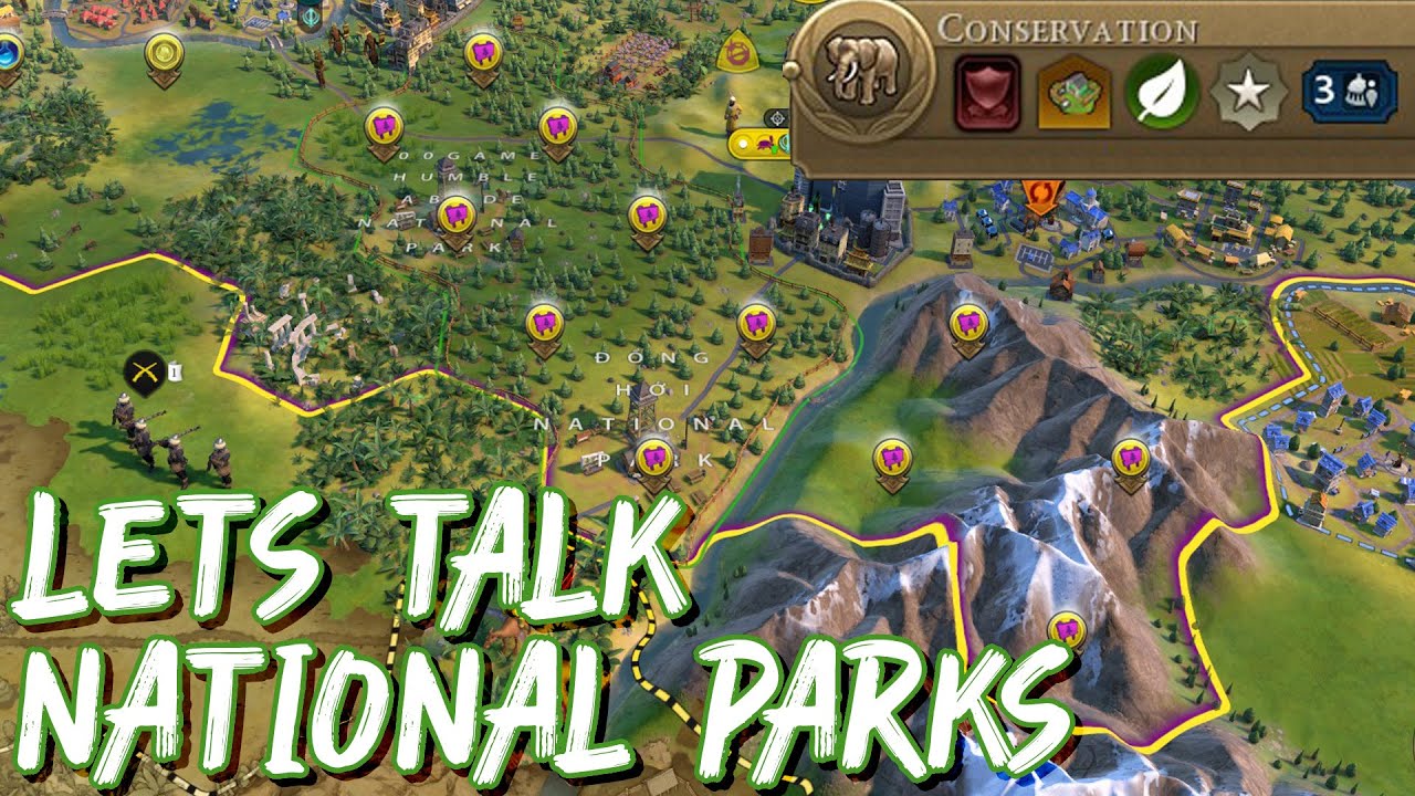 Civ 6 How To Build National Park