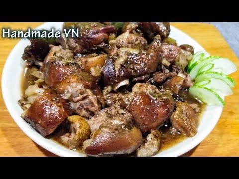 Bí mật nấu GIẢ CẦY HEO cực ngon ăn hoài không ngán | Mua đặc sản 3 miền